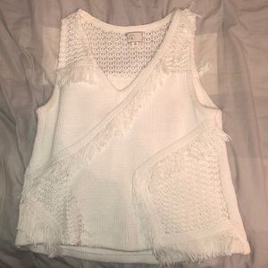 Anthropologie knitted tank top